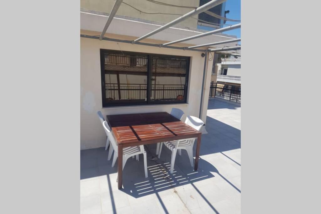Terrace Roof Room @ Koridallos Metro St. & Piraeus Port المظهر الخارجي الصورة